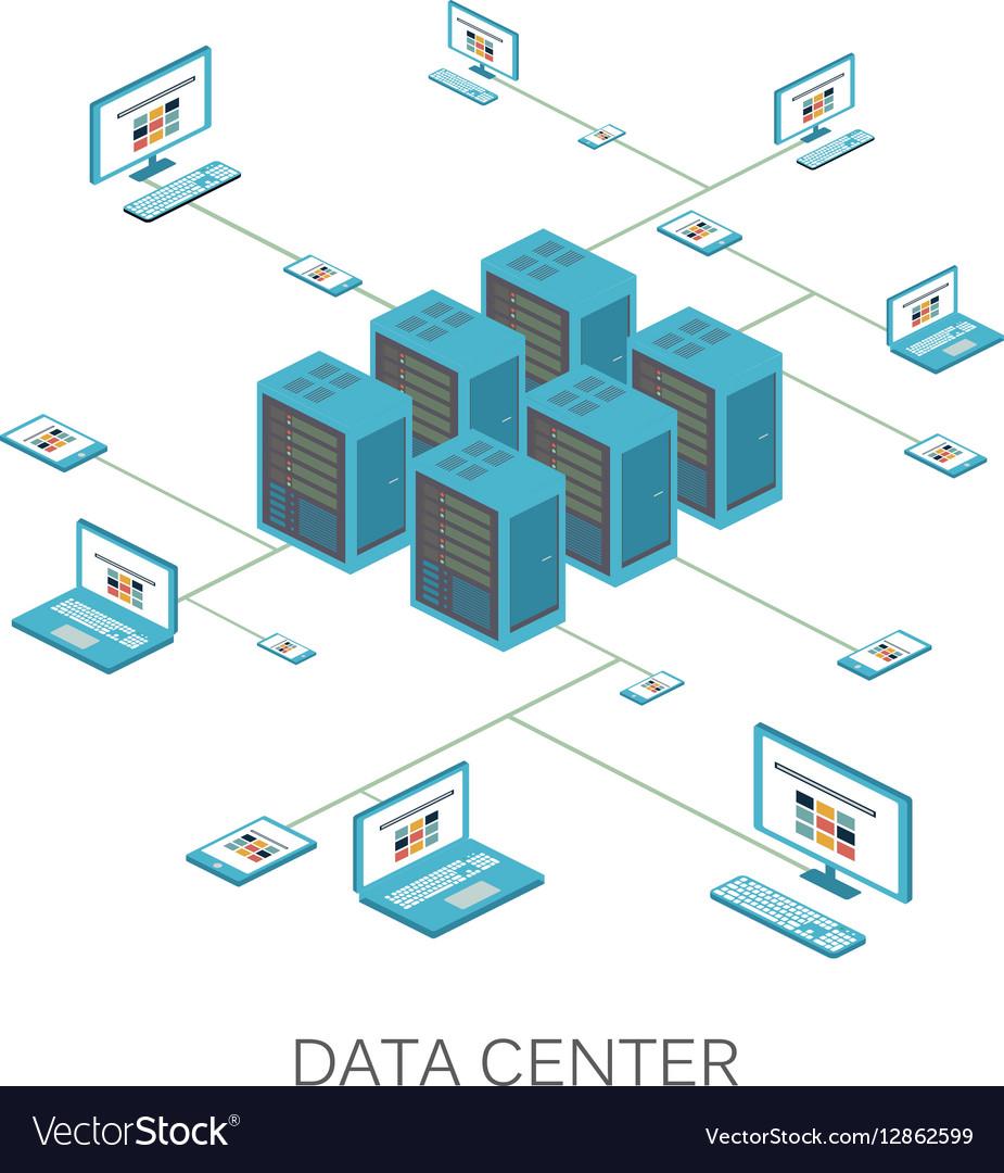 Layer Teknologi Komputer untuk semua unit pemerintahan yang terkait Data Center untuk menyimpan semua data yang