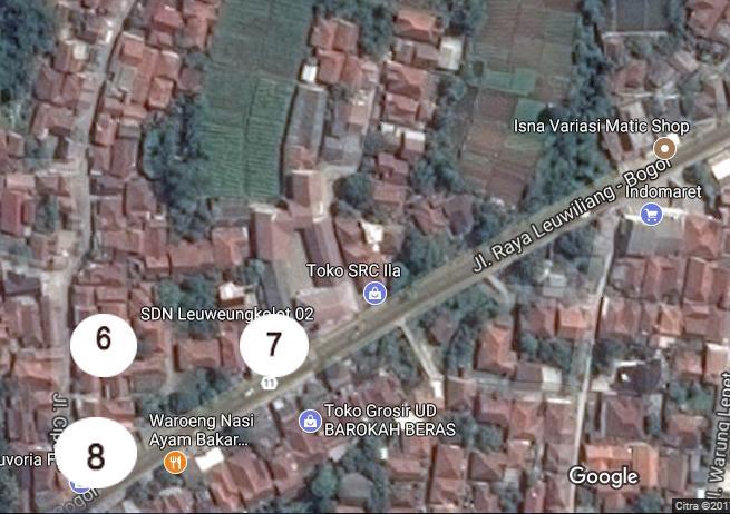 4: Peta Lokasi Pengabdian 14 13 Leuweungkolot, Cibungbulang Bogor diakses pada 14 September 2017 dari: http://goo.