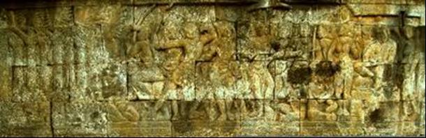 ARSITEKTUR INDONESIA, ANTARA TIMUR DAN BARAT N. VINKY RAHMAN Pada relief di dinding sekeliling bangunan candi Borobudur, banyak dijumpai relief-relief yang meggambarkan sebuah cerita tertentu.