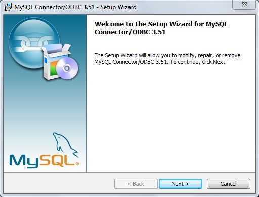 Double Klik Icon Tersebut untuk menjalankan program. 5. Jika di komputer anda belum ada Driver MySQL, maka secara otomatis programakan melakukan proses instalasi driver MySQL terlebih dahulu.