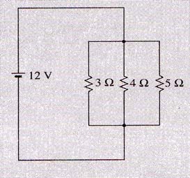 a. kuat arus yang diambil dari baterai. b. tegangan pada tiap resistor. c. kuat arus yang melalui tiap resistor. 10.