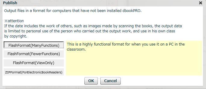 diterbitkan tidak memerlukan dbookpro untuk membukanya. E-textbook tersebut dapat dibuka menggunakan browser internet.