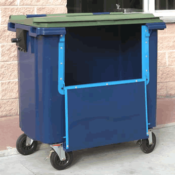 menggunakan komposter Sampah kering, sampah anorganik, tidak dapat di daur ulang