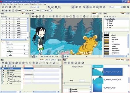 C. Software Animasi Saat ini terdapat banyak jenis software animasi yang beredar di pasaran, dari software yang mempunyai kemampuan yang sederhana hingga yang komplek, dari yang gratis hingga puluhan