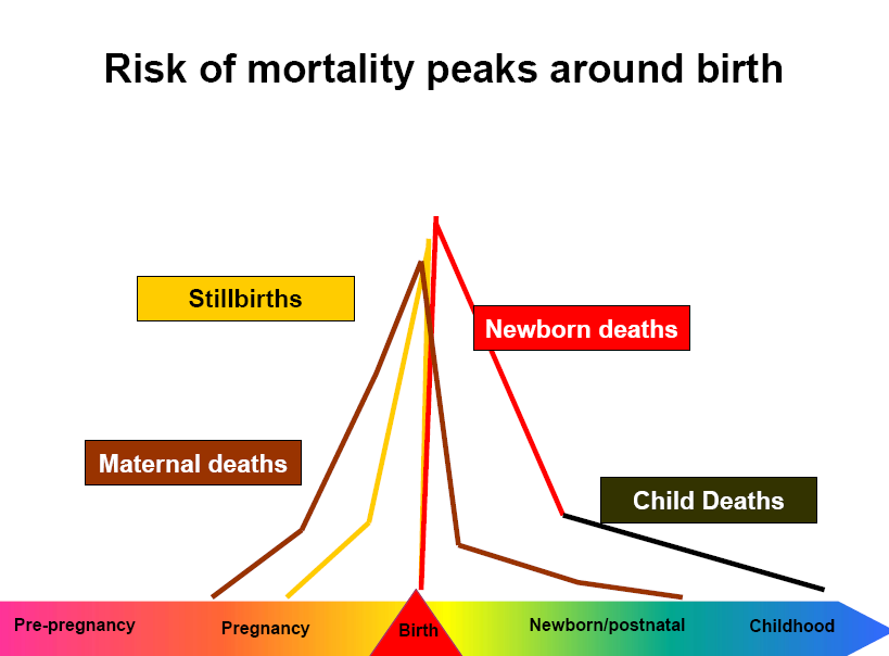 Risiko kematian ibu & anak terjadi paling banyak pada periode kelahiran INDONESIA ADALAH SALAH SATU DARI 68