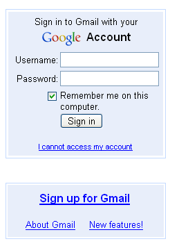 Membuat account email di gmail.