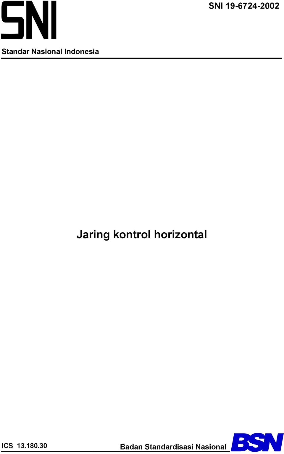 kontrol horizontal ICS