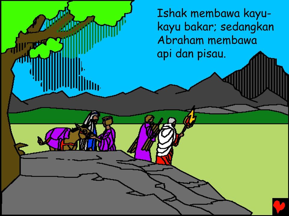 sedangkan Abraham