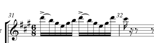 Introduction pada lagu waltz terdiri dari birama 1-8, intro dari lagu waltz ini diawali dengan solo gitar 1 pada tangga nada A mayor dengan tempo rubato, intro ini dimainkan dengan tegas terdapat