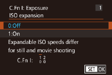 Mengatur Fungsi Kamera Tingkat Lanjut Jenis fungsi Tab [ ] pada menu (= ) memungkinkan Anda untuk menyesuaikan berbagai fungsi kamera untuk mencocokkan preferensi pemotretan Anda.