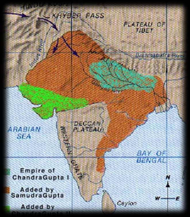 Kemunduran Kerajaan Ghupta Setelah wafatnya Chandraghupta II, kerajaan Ghupta mengalami kemunduran.
