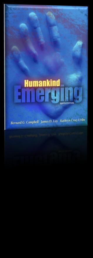 Humankind Emerging. 9 th Ed.