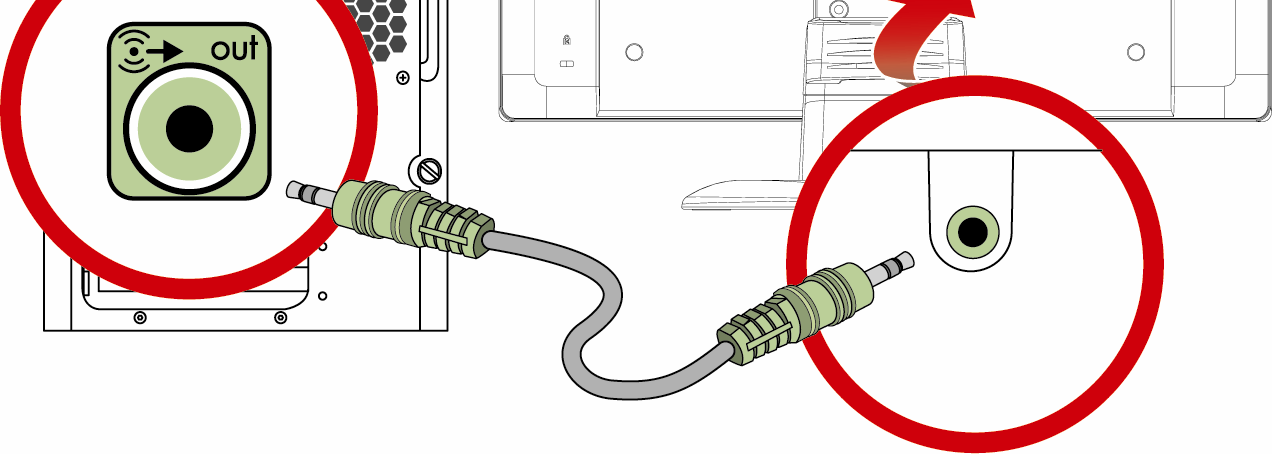Kembali ke Daftar Isi Kabel Menyambungkan Kabel Menyambungkan Kabel Colokkan kabel VGA ke monitor ini.