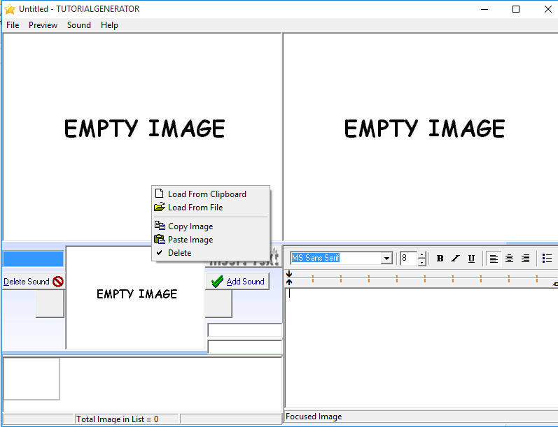 Kamu bisa memilih untuk memasukkan gambar dari file maupun dari clipboard 2.