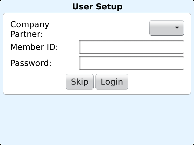 3. User Login Cara untuk login : - Pilih Company Partner : ABE - Masukkan Member ID dan Password