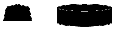 Bahan dasar kain warna hitam; b. Lambang Daerah Kabupaten Badung; c.
