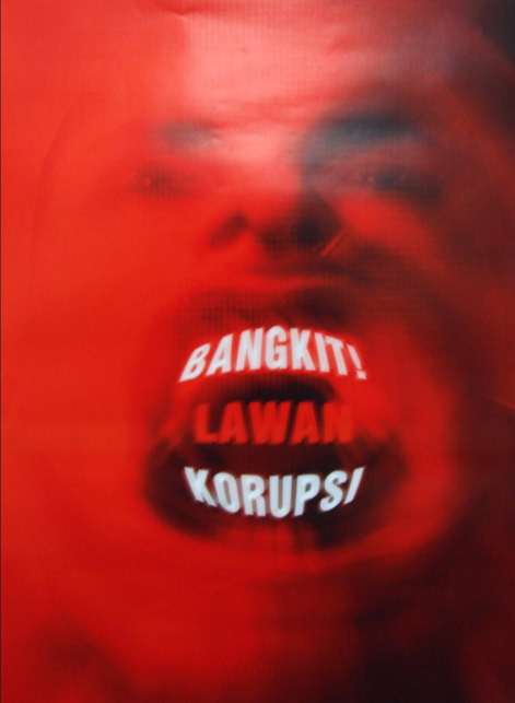 Selamat datang generasi muda anti-korupsi Indonesia akan lebih baik jika tanpa korupsi Lomba poster