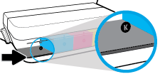 Level tinta Gunakan garis level tinta di tangki tinta untuk menentukan waktu untuk mengisi tangki dan seberapa banyak tinta harus ditambahkan.