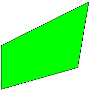 Prosiding Seminar Nasional Matematika, Universitas Jember, 19 November 2014 373 Gambar 11 Benda geometris persegipanjang pada iterasi 1 Bentuk ini akan berubah mendekati bentuk segitiga Sierpinski