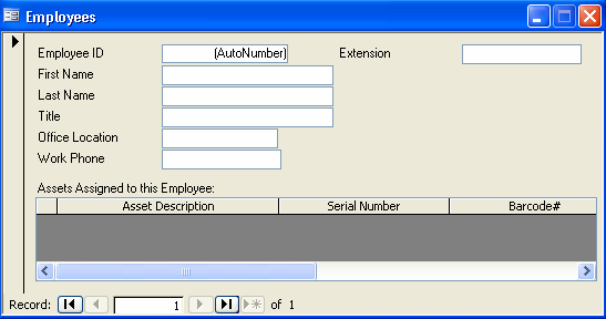 Gambar 5.9 : Database Windows dari Wizard Terlihat pada gambar diatas, MS.