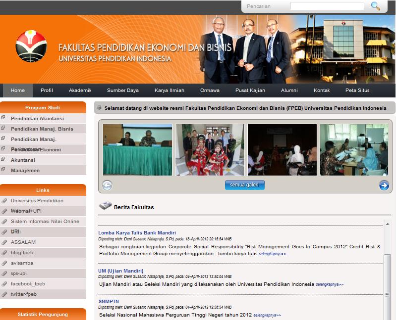 Website Fakultas Pendidikan