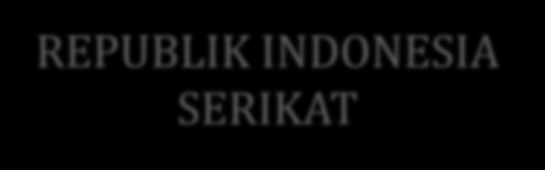REPUBLIK INDONESIA SERIKAT KONFERENSI MEJA BUNDAR