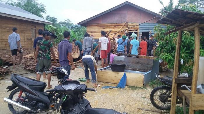 INFORMASI KEJADIAN ANGIN KENCANG LOKASI Lhoksukon dan Aceh Timur TANGGAL Rabu, 25/5/2016