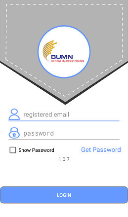 Gambar 4 Halaman Login Pada halaman login tersebut, masukan username & password yang sudah diperoleh untuk dapat menggunakan aplikasi ELP.