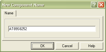 Gambar 15. Mengganti Nama Komponen 9. Simpanlah hasilnya dengan pilih menu File>Save. a b c Gambar 16.