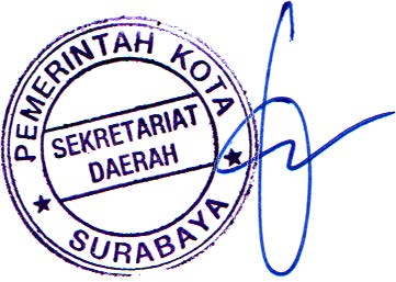 24 Diundangkan di Surabaya pada tanggal 10 September 2014 SEKRETARIS DAERAH KOTA