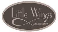dapat meminjam dan membaca buku tersebut di dalam cafe. Dengan itu penulis merasa tertarik untuk melakukan penelitian pada cafe Little Wings Bandung. GAMBAR 1.3 Logo Little Wings Bandung Sumber: www.