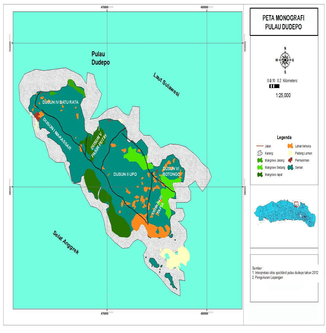 18 BAB III METODOLOGI PENELITIAN A. Tempat dan Waktu Penelitian Kegiatan penelitian dilaksanakan di kawasan pesisir Pulau Dudepo, Kecamatan Anggrek, Kabupaten Gorontalo Utara, Provinsi Gorontalo.