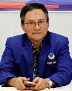 Ribuan Warga Dan Simpatisan Ikuti Jalan Sehat Hut Partai Nasdem Ke 5 tegas.co.