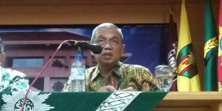 Ketua Pengurus Pusat Muhammadiyah Busyro Muqoddas sumber Int. tegas.co.