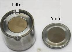 16 b. Shim Shim adalah plat bantalan yang bersinggungan langsung dengan camlobe.
