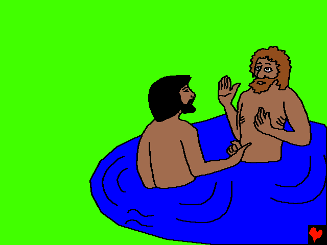 Orang lain memanggilnya Yohanes pembaptis karena ia membaptis dengan cara mencelup orang dalam air untuk menunjukan kalau mereka bertobat dari dosanya.