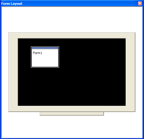 Gambar 2.9 Project Explore 5. Windows Form Layout Digunakan untuk mengatur tata letak form pada layer monitor.