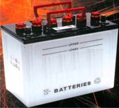 1.2 Baterai Baterai berfungsi untuk menyimpan energi listrik yang dihasilkan oleh tenaga surya.