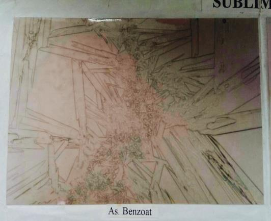 Gambar1. Gambar kristal asam tartrat menurut literature Gambar2. Gambar kristal asam benzoat menurut literature VIII.