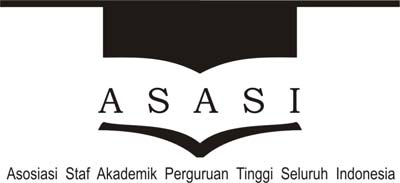 DEKLARASI Anggaran Dasar ASASI Asosiasi Akademisi Perguruan Tinggi Seluruh Indonesia Ditetapkan pada Mu tamar Luar Biasa ASASI, 20 September 2006 di Bandung.
