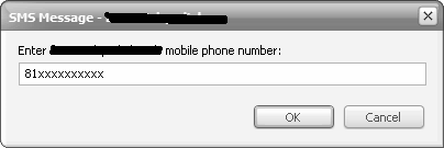 18. Dari kotak dialog yang muncul, klik tab Other Contact bila orang yang Anda maksud tidak termasuk dalam phonebook Anda di Yahoo Messenger.