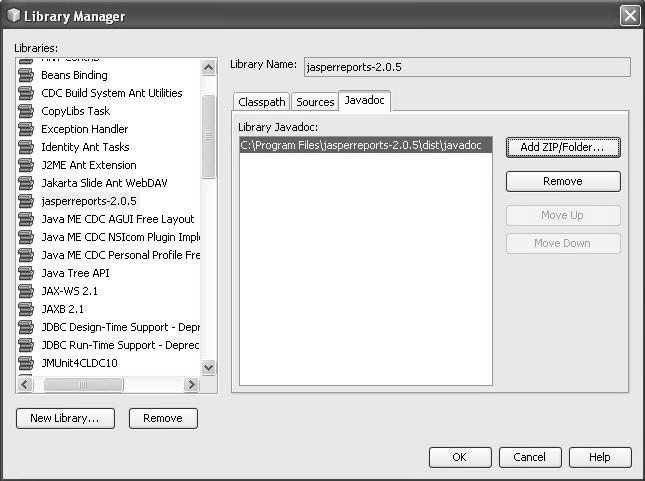 11. Muncul jendela Browse ZIP/Folder dan menuju ke folder JasperReport-2.0.5\dist seperti Gambar 7.16. Gambar 7.16 Folder JasperReport-2.0.5\dist 12.