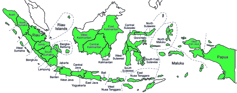 Indonesia Indonesia is the world's largest archipelagic country (17,508 large and small islands).