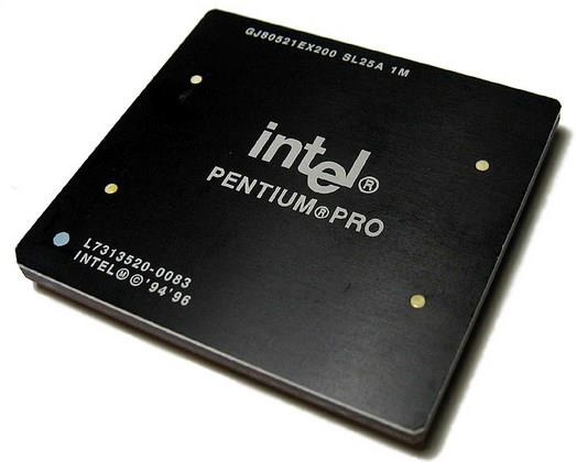 2.2.9 Generasi Kesembilan 1. Intel Pentium Pro Pengembangan Pentium Pro dimulai 1991, di Oregon. Diperkenalkan pada 1 November, 1995. Tahun 1995, kemunculan Pentium Pro.