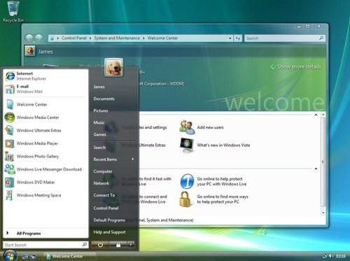 WINDOWS VISTA 5 tahun semenjak dirilisnya XP, Microsoft merilis Windows Vista, tepat pada 30 Januari 2007. Windows Vista hadir dengan security yang lebih kuat daripada Windows XP.