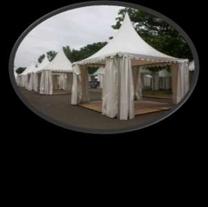 Booth & Bazaar 48 Tents 35 Apparel Bazaar Tents 13 F&B Bazaar 1 meja ( 160x60 ) 2 kursi Listrik 1000 watt