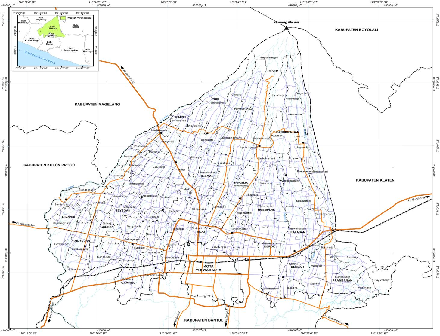 Strategi Sanitasi Kabupaten Sleman 2015 Peta Genangan