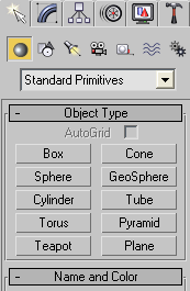 Tab Create : Tab ini digunakan untuk pengaturan pembuatan objek baru. Tab Modify : Tab ini digunakan untuk memodifikasi objek melalui objek parametrs.