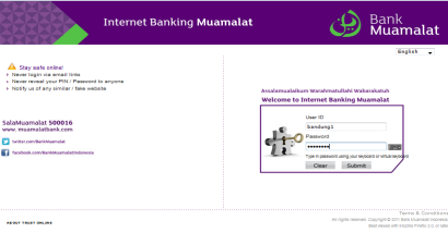 Website Internet Banking 1.