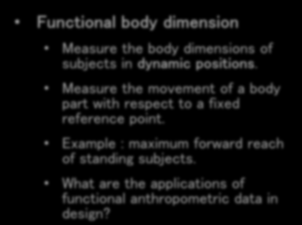 What are the applications of structural anthropometric data in design?